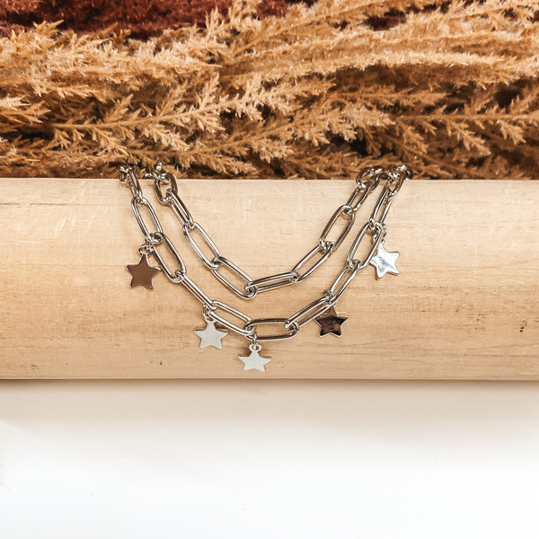 Even the Stars Fall for You Bracelet in Silver