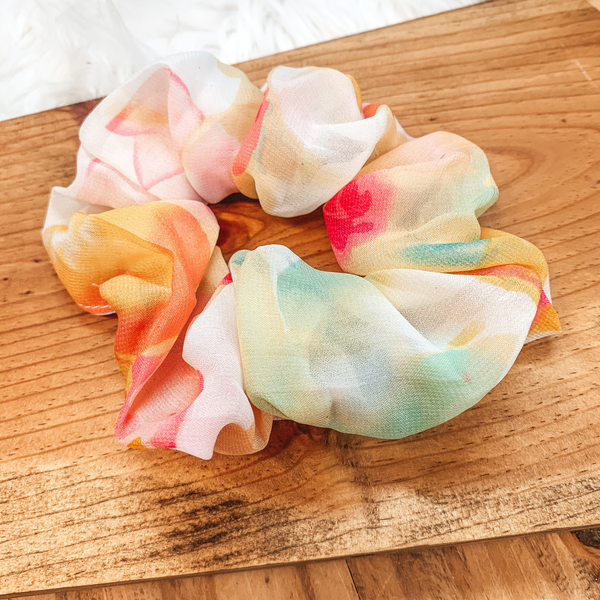 3 for $10 | Watercolor Scrunchies