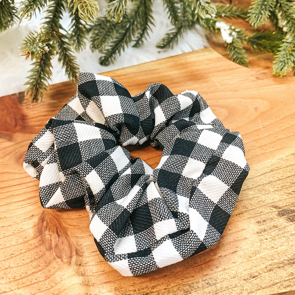 3 for $10 | Gingham Scrunchies