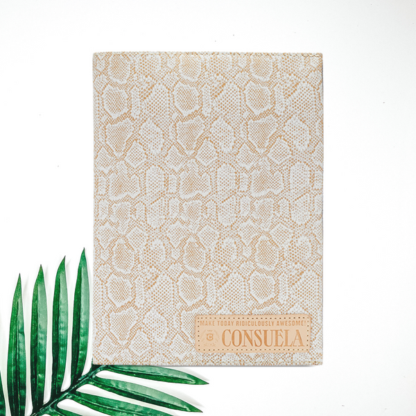 Consuela | Clay Snakeskin Notebook