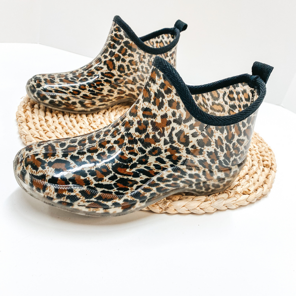 Corky's | Stormy Mini Rain Boots in Cheetah
