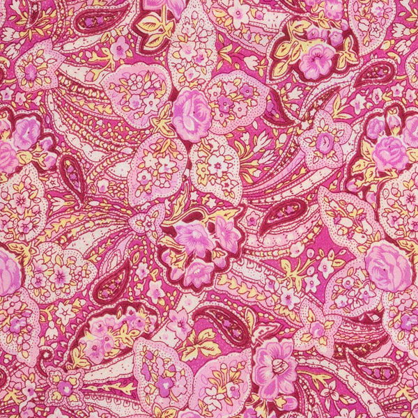 Calico Paisley Wild Rag in Pink