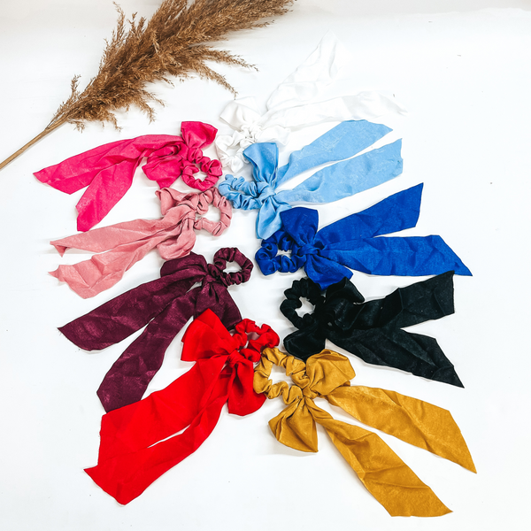 3 for $10 | Satin Scrunchie with Tie