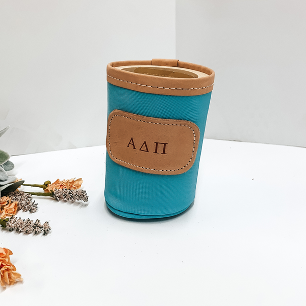 Jon Hart | Cool It Koozie in Ocean Blue with ADPi Hot Stamp