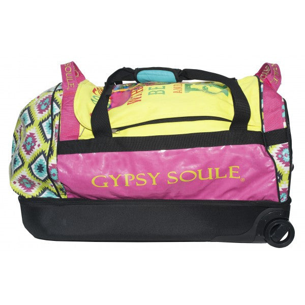 Gypsy Soule Large Rolling Bag in Bright Aztec