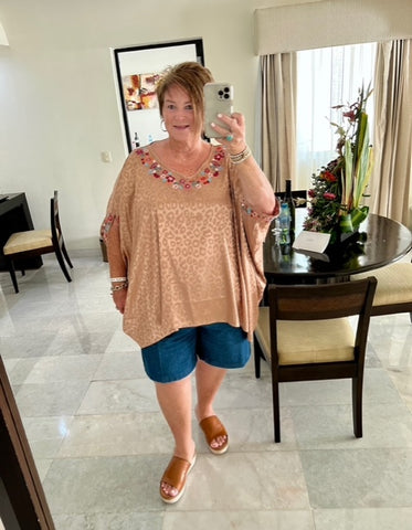Poncho Style Top